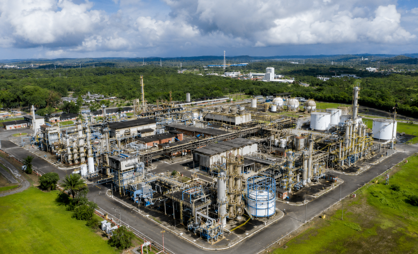 Elekeiroz chemical production and industrial materials in Brazil