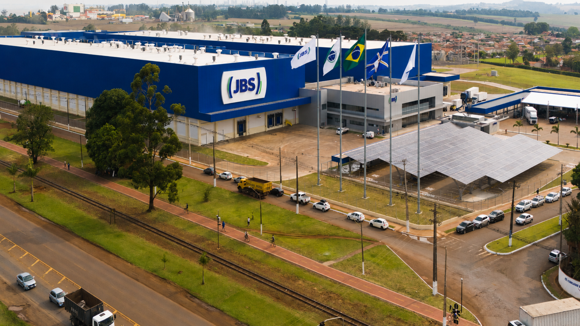 JBS food production and global supply operations in Brazil